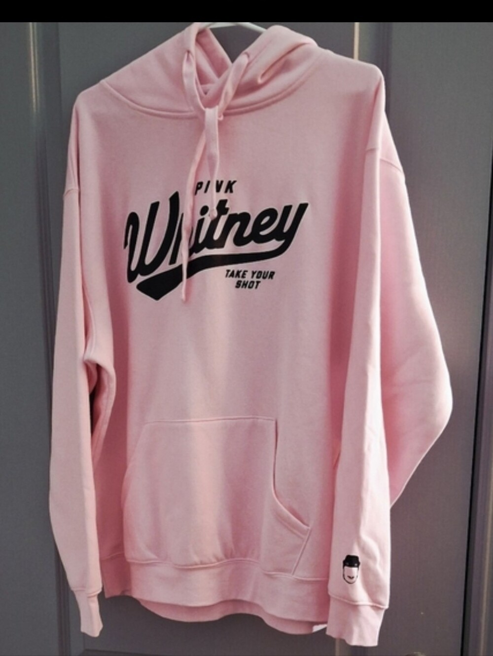 Sale 🎯 Pink Whitney NWOT TakeUrShot Powder Pink Hoodie. Women XL. Rare
